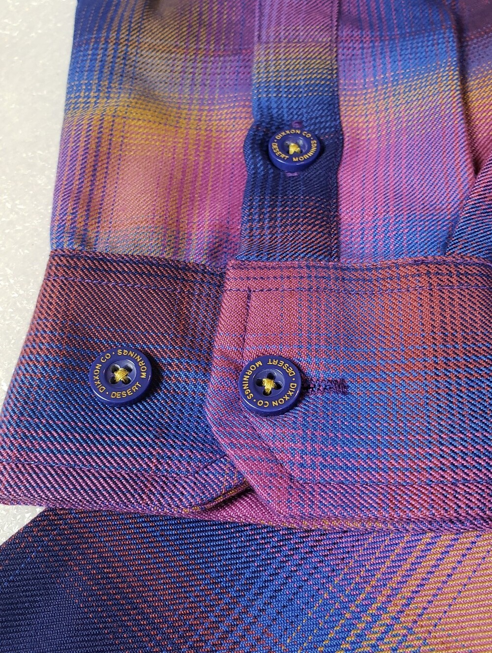 Nwt Women's Large Dixxon “DESERT MORNINGS” WOMEN’S Flannel Shirt - Picture 6 of 12
